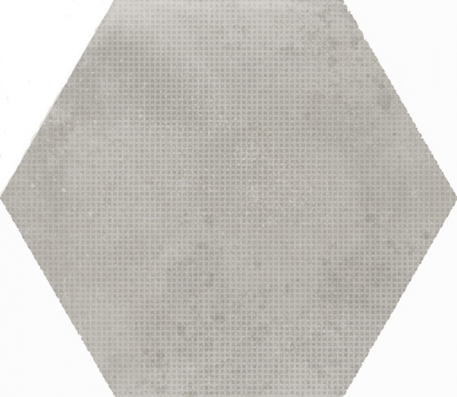 Керамогранит 29.2x25.4 Urban Hexagon Melange Silver (12 вариантов паттерна) 23603 Equipe