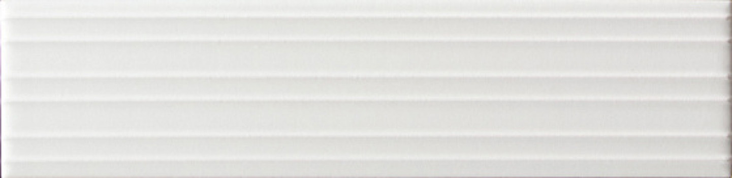 Плитка настенная 24.6x6 Lumina Rivia White Alyssum Matt 32378 Equipe