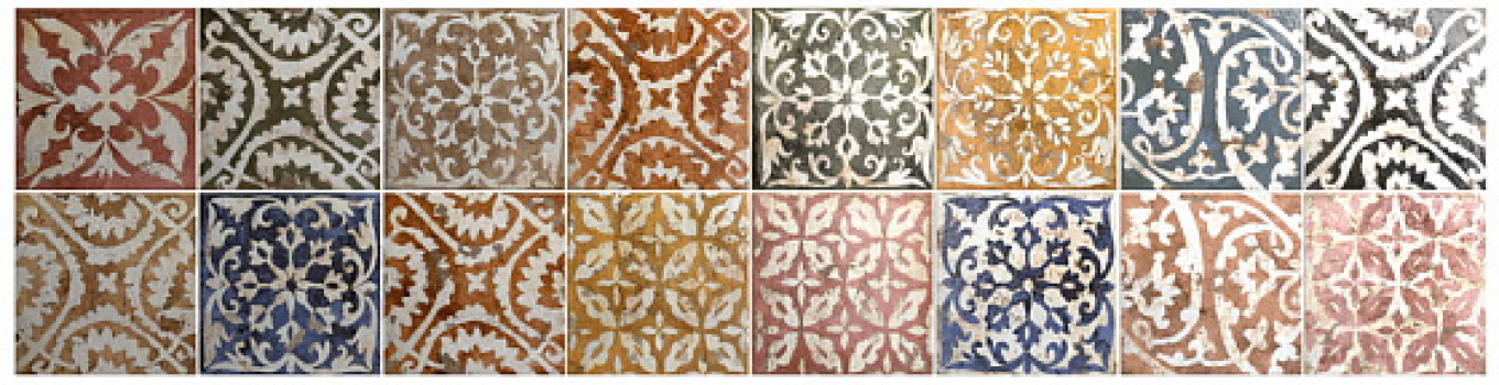 Плитка настенная 20x20 Habitat Mitjana (12 вариантов паттерна) 25405 Equipe