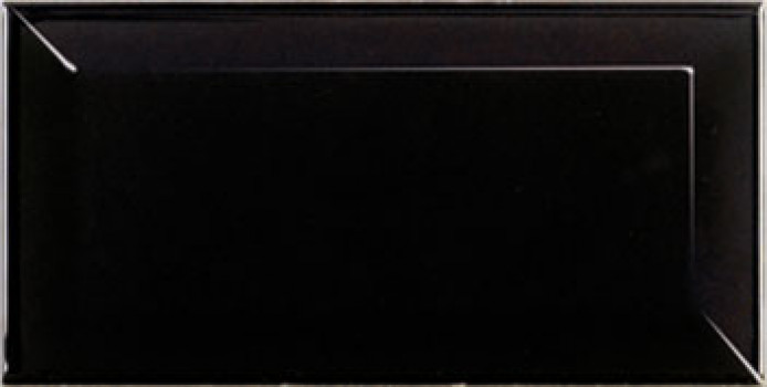 Плитка настенная 15x7.5 Metro Black 12736 Equipe