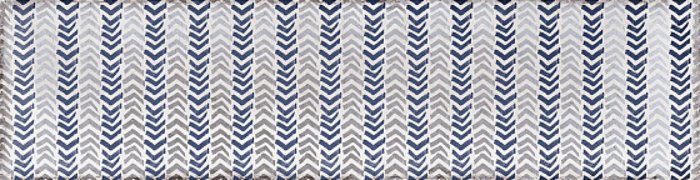 Плитка настенная 30x7.5 Splendours Fabric Blue Night (несколько вариантов паттерна) 24055 Equipe