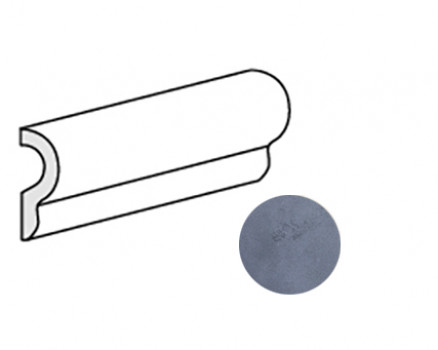 Плитка бордюр 15x5 Splendours London Blue Night 23977 Equipe