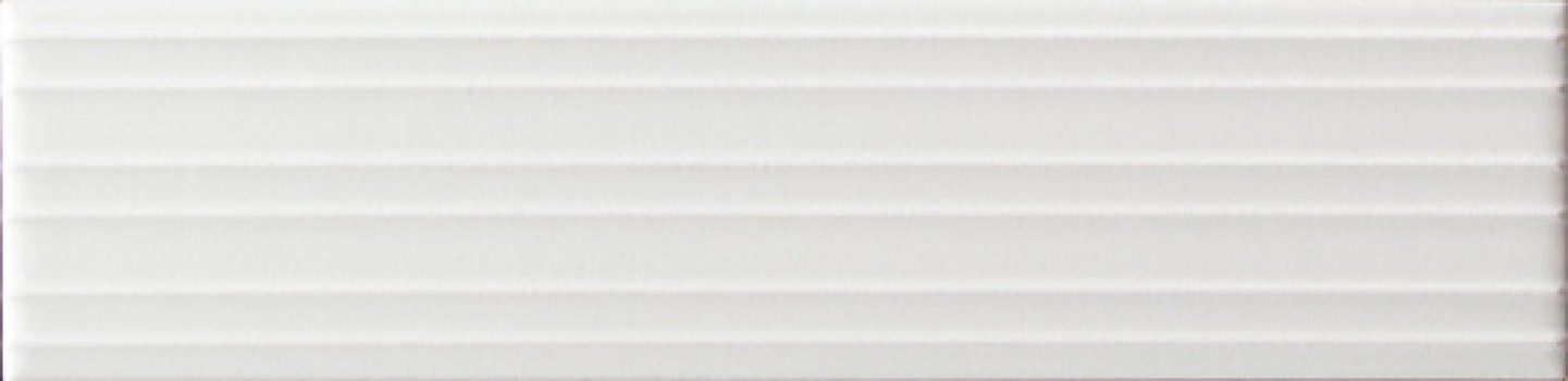 Плитка настенная 24.6x6 Lumina Rivia White Alyssum Matt 32378 Equipe
