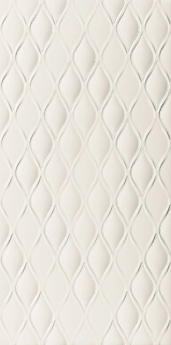 Плитка 120x60 8.5мм 4D Drop White Dek матовая Marca Corona