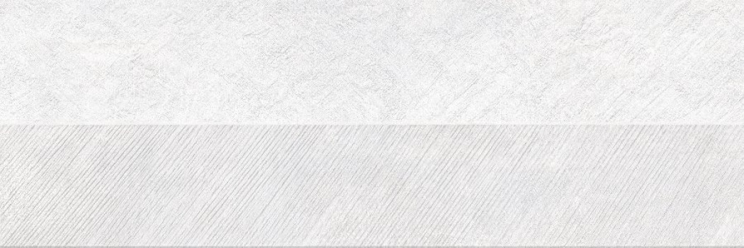 Керамический декор MTR00017 Zen Conceprt White 90x30 для стен матовая Metropol