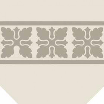 Плитка декор 20x20 Vintage Pattern 3: Bordura Lineare Monocolore (Bianco decoro Nero) VN3BL20X20-1-530-000 Etruria Design