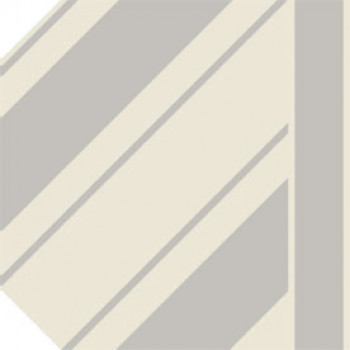 Плитка декор 20x20 Vintage Pattern 4: Bordura Lineare SX Monocolore (Bianco decoro Perla) VN4BLSX20X20-1-576-000 Etruria Design