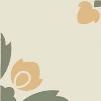 Плитка декор 20x20 Vintage Pattern 5: Quadrato Bicolore (Bianco decoro Oliva VN5Q20X20-2-551-000 Etruria Design