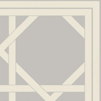 Плитка декор 20x20 Vintage Pattern 8: Bordura Angolo Monocolore (Perla decoro Bianco) VN8BA20X20-1-532-000 Etruria Design