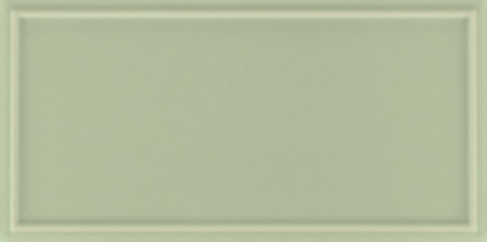 Плитка настенная 25x12.5 Art Deco Vector Frame A Moss Green ADVFA12.4X25-062-000 Etruria Design