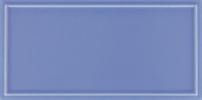 Плитка настенная 25x12.5 Art Deco Vector Frame A China Blue ADVFA12.4X25-050-000 Etruria Design
