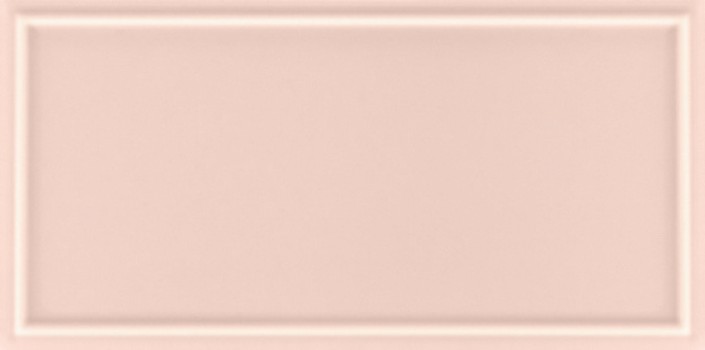 Плитка настенная 25x12.5 Art Deco Vector Frame A Light Pink ADVFA12.4X25-064-000 Etruria Design