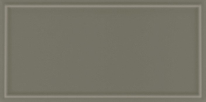 Плитка настенная 25x12.5 Art Deco Vector Frame A Slate Gray ADVFA12.4X25-037-000 Etruria Design