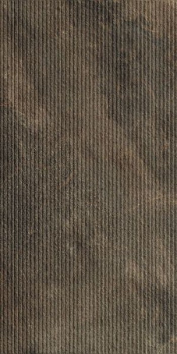 Плитка Genesis Mercury Brown Grip Ret Дженезис Меркури Браун Грип Рет 610010001388 с рельефом коричневый камень 60x30 9мм Италон