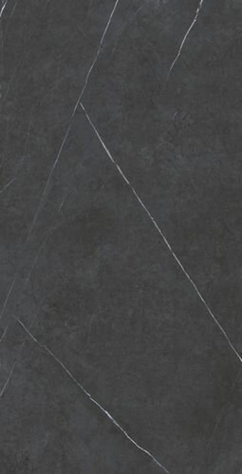 Плитка Metropolis Imperial Black 610010002346 матовая темно-серый камень, мрамор 160x80 Италон