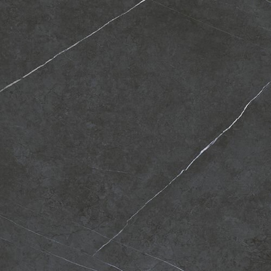 Плитка Metropolis Imperial Black 80 Ret 610010002339 матовая темно-серый камень, мрамор 80x80 Италон