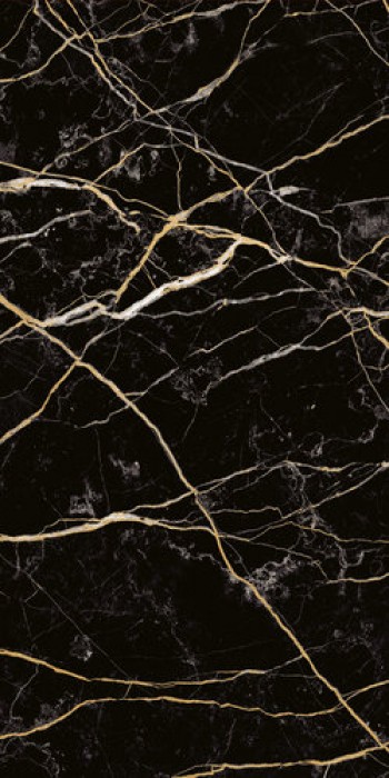 Плитка Charme Extra Laurent Pat Ret 610015000360 патинированная черный мрамор 60x30 9мм Италон