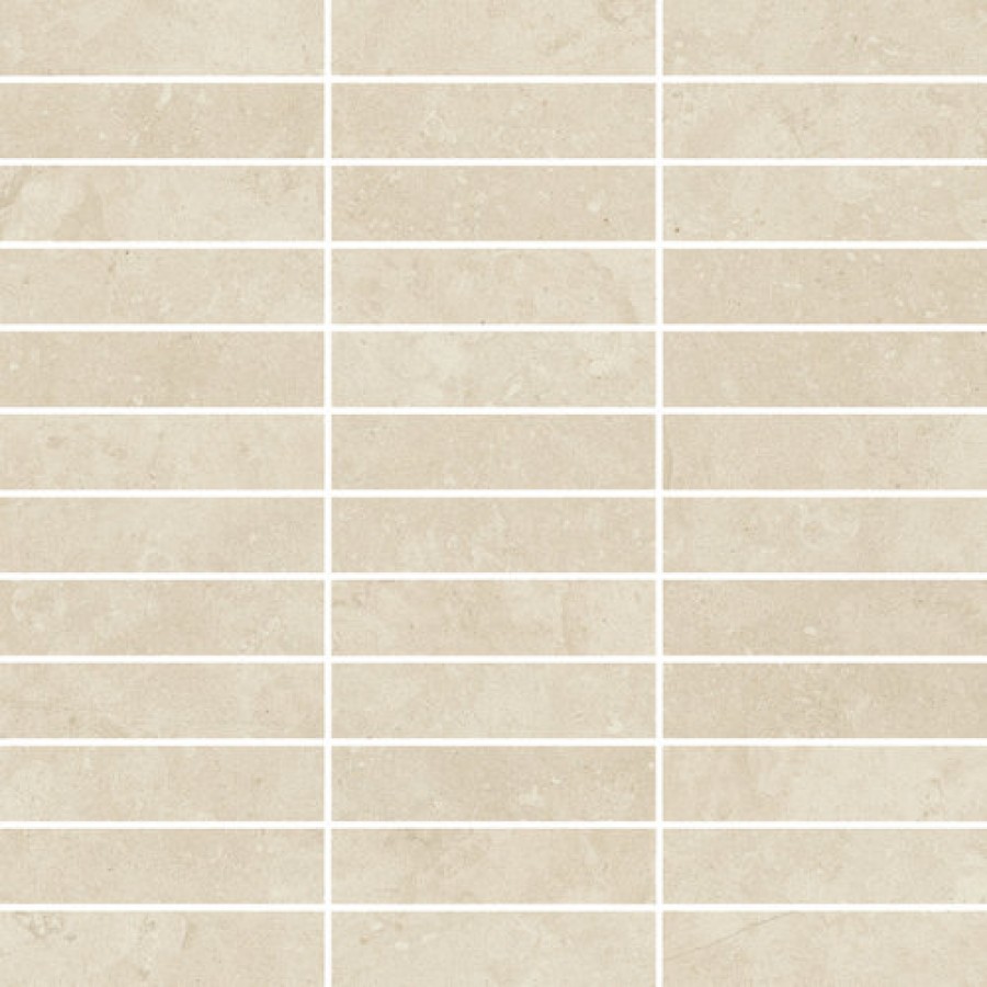 Мозаика Genesis Moon White Mosaico Grid Дженезис Мун Уайт Грид 610110000352 матовая белый камень 30x30 9мм Италон