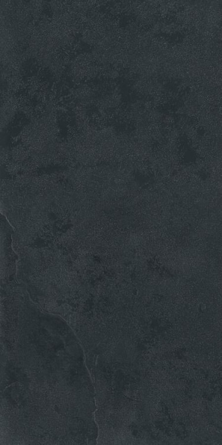 Плитка Materia Titanio Pat Ret Материя Титанио Пат Рет 610015000323 патинированная черный камень 120x60 9мм Италон