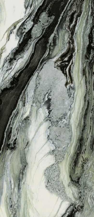Плитка Avantgarde Exclusive Green Luх 600180000061 зеленый, мультиколор мрамор 278x120 6мм Италон