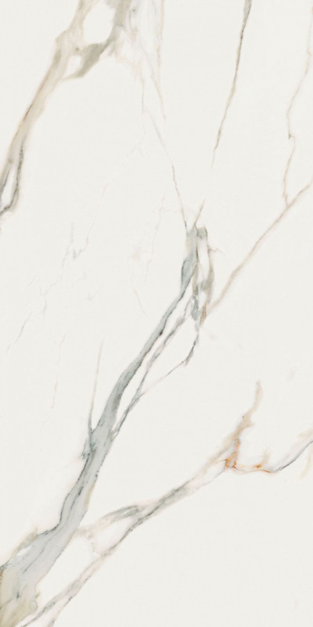 Керамогранит 120x60 Sns.sign. Calacatta Michelangelo Lux+ глянцевая 8мм Abk