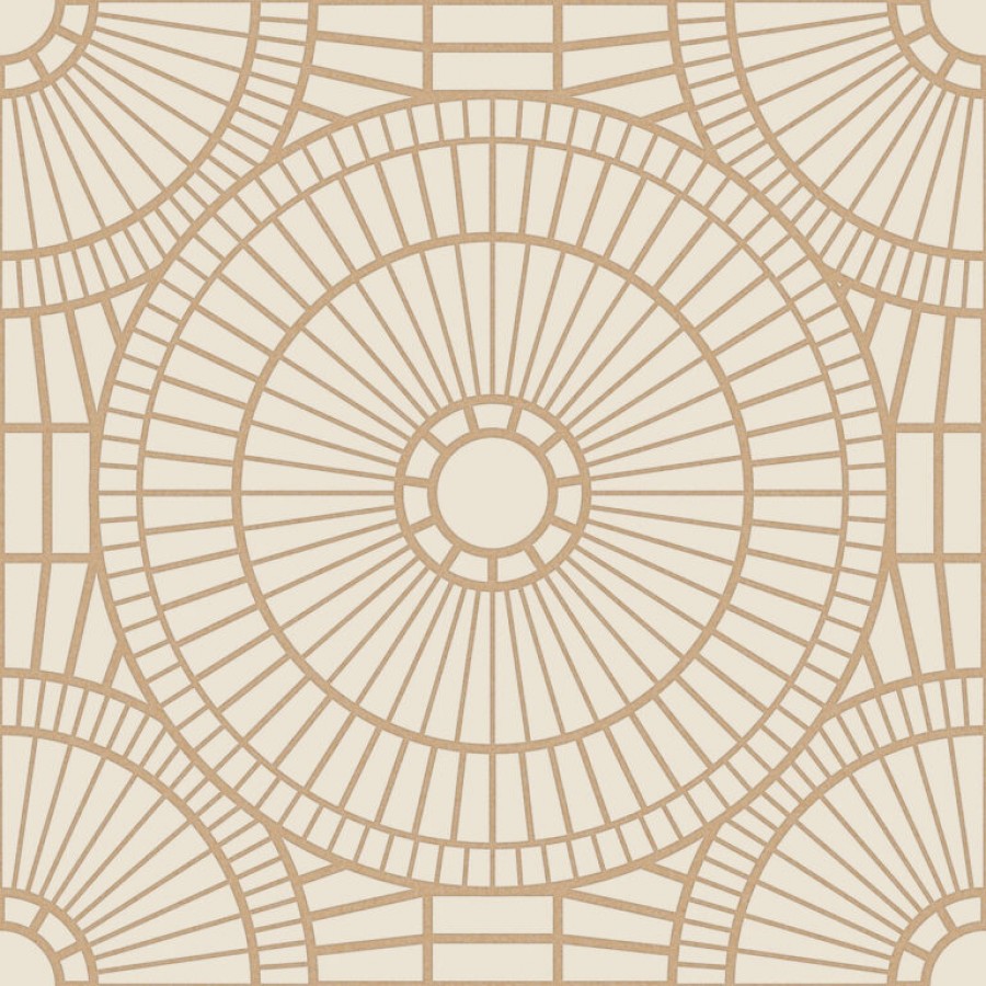 Керамогранит 60x60 Moooi Nesting Room Dec.libr. Owl Gold Nat R60X60 матовая 8мм Abk