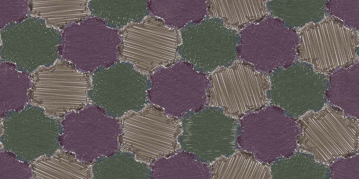 Керамогранит 120x60 W&s D Exa Purple матовая 7мм Abk