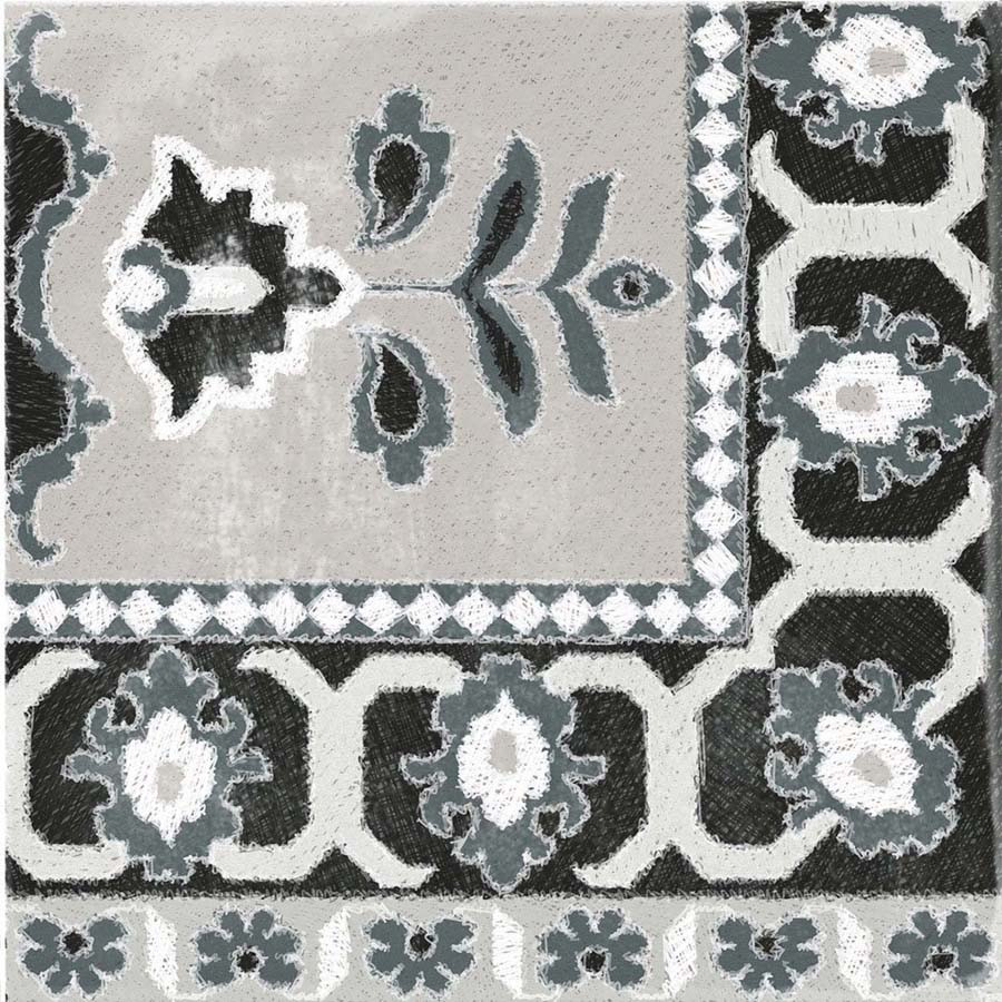Керамогранит 20x20 Carpet Mix Grey матовая 8мм Abk
