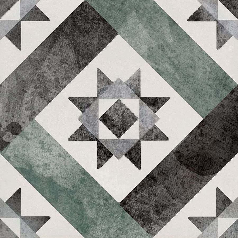 Керамогранит 20x20 Play Classic Sage матовая 8мм Abk