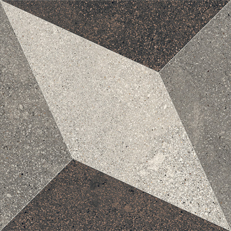 Керамогранит 20x20 Play Concrete Design A матовая 8мм Abk