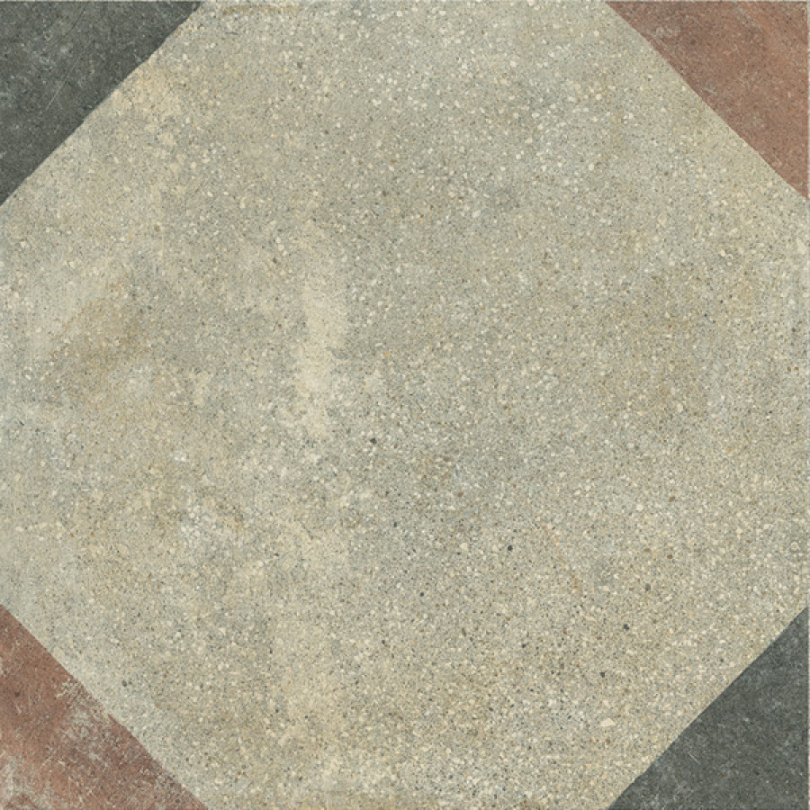 Керамогранит 20x20 Play Concrete Retro Mix матовая 8мм Abk