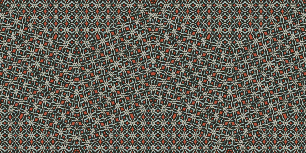 Керамогранит 120x60 W&s D Kaleido Turquoise матовая 7мм Abk