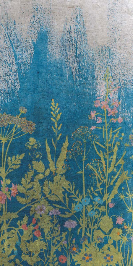 Керамогранит 320x160 W&s D+ Botanical Blue B матовая 6мм Abk