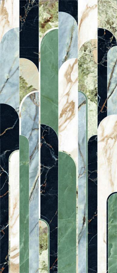 Керамогранит 280x120 Sns.fant. Arches Lu3 R120X280 полированная 6мм Abk