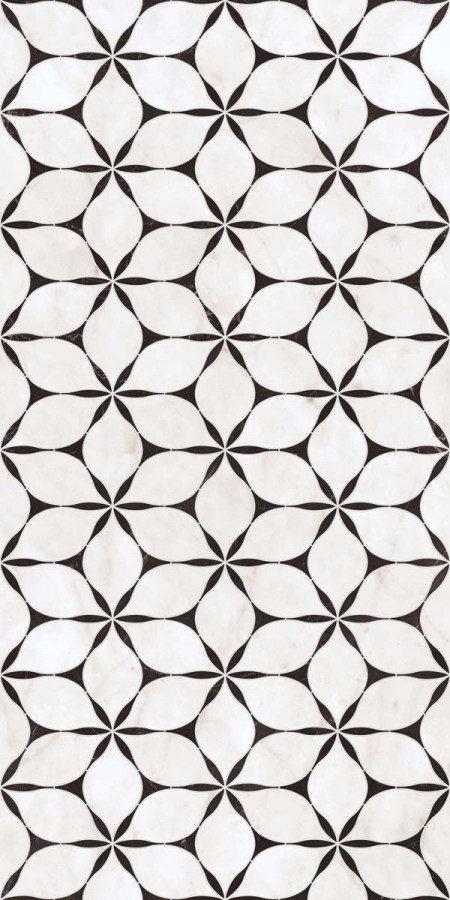 Керамогранит 120x60 Sns.fant. Flower Lux 3D R60X120 полированная 8мм Abk