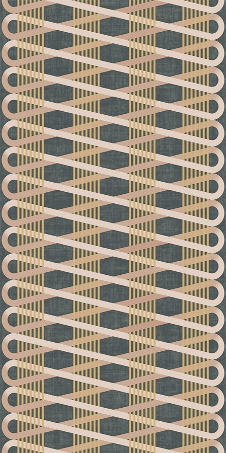 Керамогранит 120x60 Wide&style Mini Overlap Ret матовая 7мм Abk