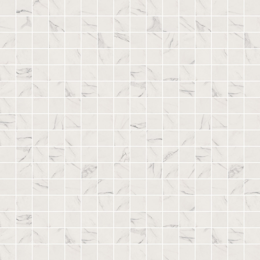 Керамогранит 30x30 мозаика Sensi Mos Art Statuario White Lux+ полированная 9мм Abk
