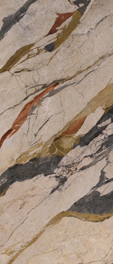 Керамогранит 280x120 Marmi Siciliani Breccia Sicilia Lap Ret полированная 6мм Ava