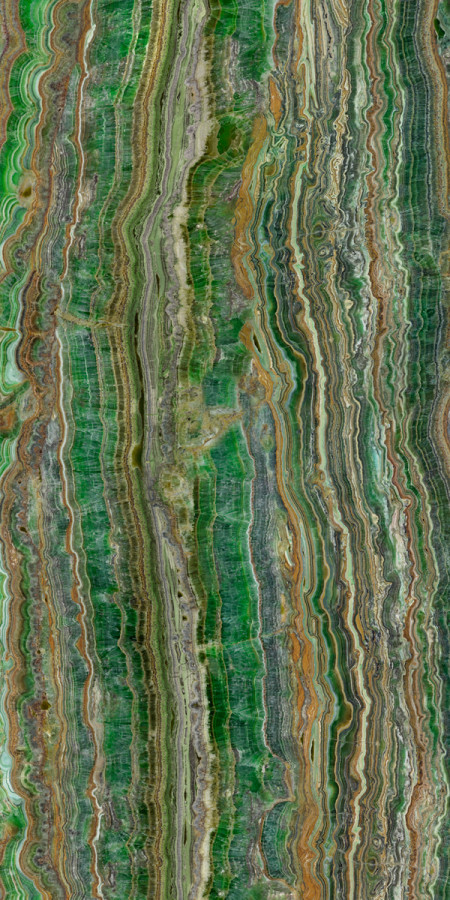 Керамогранит 240x120 Onice Smeraldo Lapp Rett полированная 6мм Ava