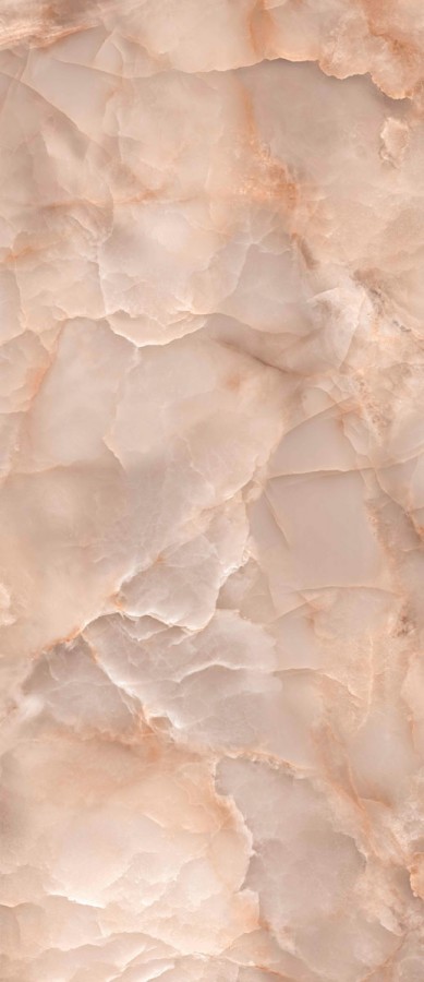 Керамогранит 278x120 Onyx Peach Polished Crystal полированная 6мм Fondovalle