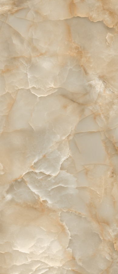 Керамогранит 120x60 Onyx Cream Crystal Polished полированная 6мм Fondovalle