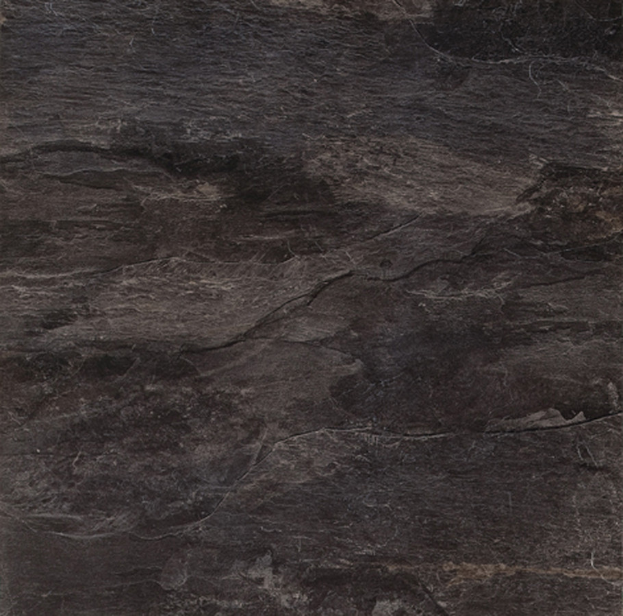 Керамогранит 80x80 Ardoise Noir Grip Ret структурированная 10мм Rex