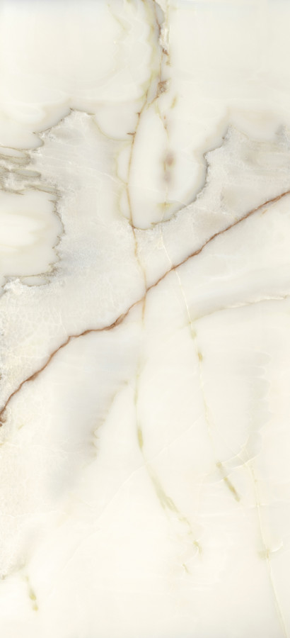 Керамогранит 280x120 Bijoux Onyx Blanche Mat R матовая 6мм Rex