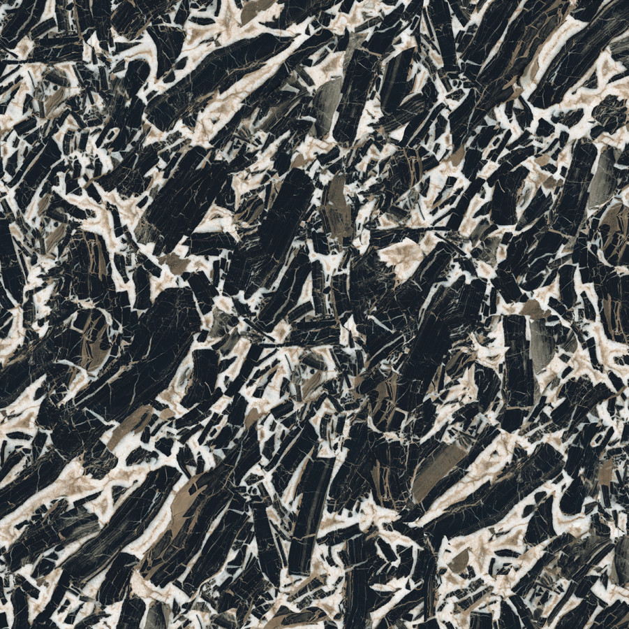 Керамогранит 120x120 Etoile Brown River Glo Ret полированная 6мм Rex