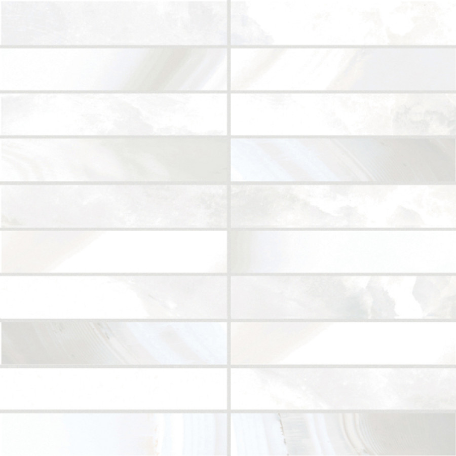 Керамогранит 30x30 мозаика Alabastri Madreperla Mosaico Lap Ret полированная 10мм Rex