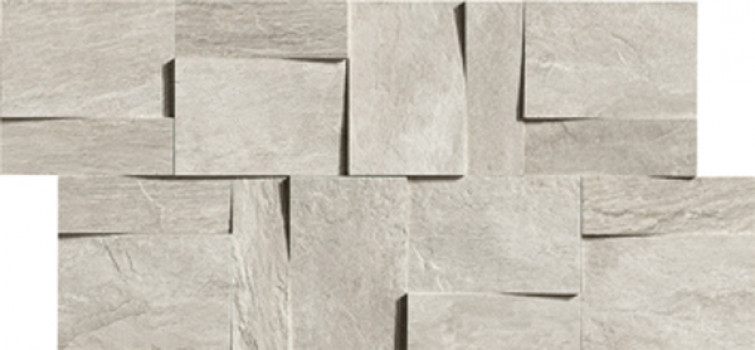 Керамогранит 30x30 мозаика Ardoise Plomb Mod.muretto 3D матовая 10мм Rex