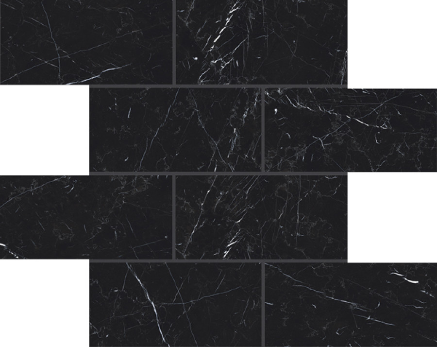 Керамогранит 15x8 мозаика I Classici Marquinia Mur.matte матовая 6мм Rex