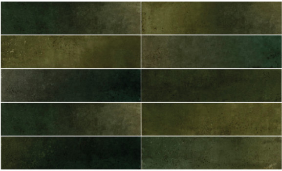 Плитка Magic Khaki (пал.54,432м2) 24x6 9мм глянцевая Creto