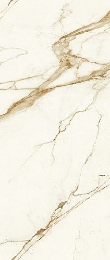 Плитка Marvel Calacatta Imperiale Lappato A4O1 глянцевая белый мрамор 278x120 6мм Atlas Concorde