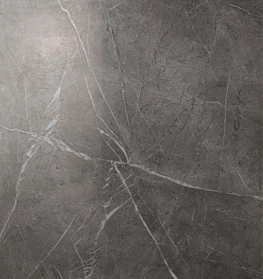 Плитка Marvel Grey Stone 60 Lappato 7N3T темно-серый мрамор 60x60 10мм Atlas Concorde